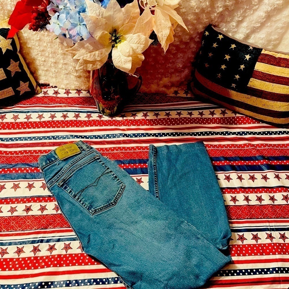 PREVIOUSLY WELL WORN ALMOST NEW CONDITION BIG ROCK CANYON 34 x 27.5” MENS JEANS